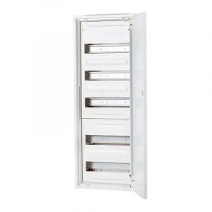 F-tronic veldverdeler met 60 modules, 1 kolom van 5 rijen, 800x300mm (HxB)