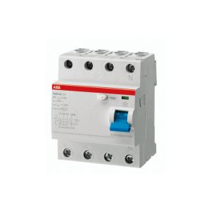 ABB aardlekschakelaar / 4-polig, 300mA, 40A / F204 A-40/0,3 / 2CSF204101R3400