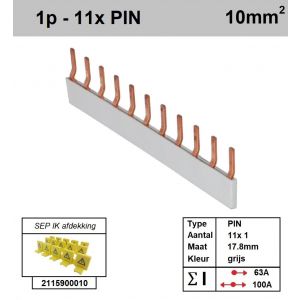 SEP P01011G00 Kam 1f PIN 11p 17,8mm