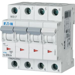 Eaton krachtgroep / 3-polig + nul, C16A / PLS6-C16/3N-MW / 243018