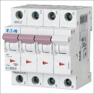 Eaton krachtgroep / 3-polig + nul, C32A / PLS6-C32/3N-MW / 243021