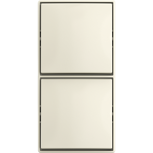 Busch-Jaeger | Schakelaar 2x wissel | Opbouw crème | 2601/6/2601/6 APJ-522 | 2TKA00005526