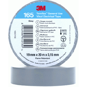 3M 165GY5E19X20 TAPE TEMFLEX GS 19BR 20M