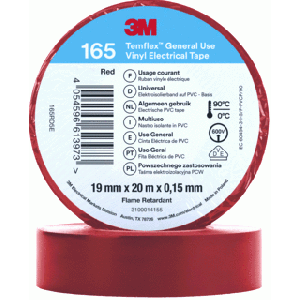3M 165RD5E19X20 TAPE TEMFLEX RD 19MMX20M