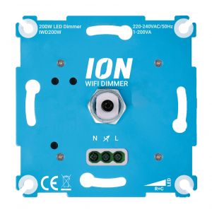 De LED WiFi Dimmer 0,3-200 Watt is een smart dimmer die universeel is met 95%+ van alle A-merken afdekmateriaal én dimbare LED verlichting.