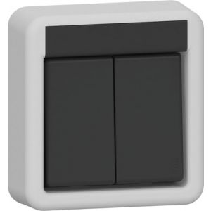 Gira serieschakelaar bovendeel opbouw IP44 / 310535