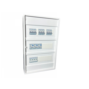Alfa groepenkast Hager, 3 fase met 9 groepen, 500x300mm (HxB)