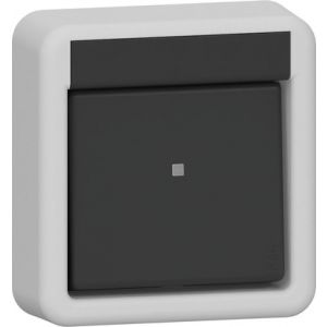 Gira schakelaar 2-polig bovendeel opbouw IP44 / 310235