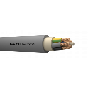 Draka Installatiekabel - YMvK VULT Dca 5x10,0 mm2 - Snijlengte per meter