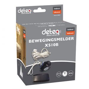 Detec bewegingsmelder XS10 indoor zwart