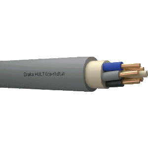 Draka Installatiekabel - YMz1K HULT Cca 5x6,0 mm2 - Actie rol 50 meter