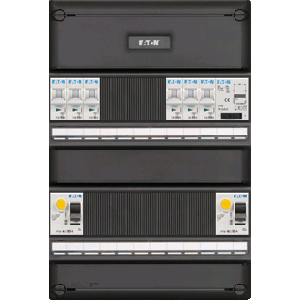 Groepenkast Eaton | 6 Groepen 6 x Lichtgroepen 1 x Beltransformator | 1 Fase | I-62G140T-0S-64