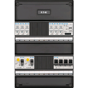Groepenkast Eaton | 6 Groepen 6 x Lichtgroepen + Beltransformator | 1/3 Fase | I-62V140T-HS-64