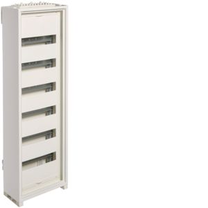 Hager veldverdeler met 72 modules, 1 kolom van 6 rijen, 950x300mm (HxB), FWQ61P1