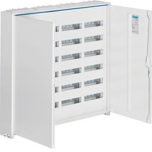Hager veldverdeler met 288 modules, 4 kolommen van 6 rijen, 950x1050mm (HxB), FWQ64P