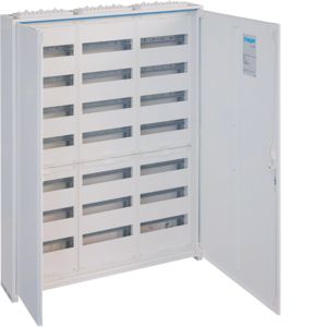 Hager veldverdeler met 252 modules, 3 kolommen van 7 rijen, 1100x800mm (HxB), FWQ73P