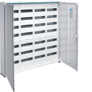 Hager veldverdeler met 336 modules, 4 kolommen van 7 rijen, 1100x1050mm (HxB), FWQ74P