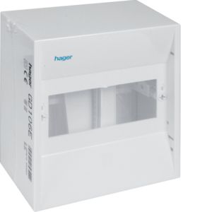 Hager miniverdeler - 6 modulen - 180x146x82mm - GD106E