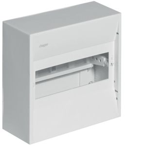 Hager miniverdeler - 8 modulen - 180x182x82mm - GD108E
