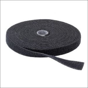 GRAYLE 010.05.0412 KLITTEBAND 12MM ZWART 1=25M