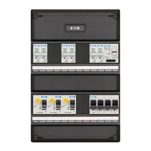 Groepenkast Eaton  6 Groepen 6 x Lichtgroepen + Beltransformator 1-3 Fase  I-63V140T-HS-64 