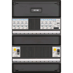 Groepenkast Eaton | 7 Groepen 7 x Lichtgroepen + Beltransformator | 1 Fase | I-72G140T-0S-64 