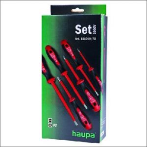 HAUPA 101999-PZ SCHROEVENDR SET 6ST ROZW VDE