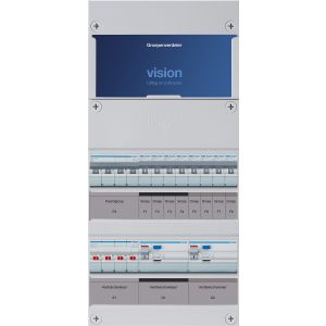 Groepenkast Hager | 9 Groepen 8 x Lichtgroepen 1 x Directe Krachtgroep | 3 Fase | VKG44L-D