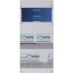 Groepenkast Hager | 9 Groepen 9 x Lichtgroepen 1 x Beltransformator | 1 Fase | VKG333E-T