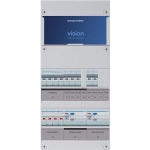 Groepenkast Hager | 6 Groepen 5 x Lichtgroepen 1 x Krachtgroep | 3 Fase | VKG32L-K