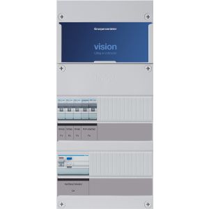 Groepenkast Hager | 4 Groepen 3 x Lichtgroepen 1 x Fornuisgroep | 3 Fase | VKG300U-F 