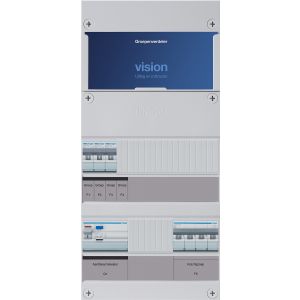 Groepenkast Hager | 4 Groepen 3 x Lichtgroepen 1 x Directe Krachtgroep | 3 Fase | VKG300U-D