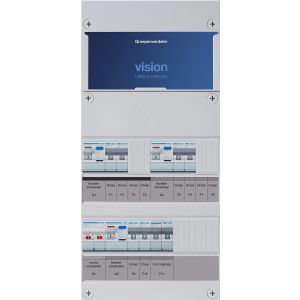 Groepenkast Hager | 7 Groepen 6 x Lichtgroepen 1 x Fornuisgroep | 1 Fase | VKG222E-F