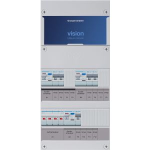 Groepenkast Hager | 5 Groepen 5 x Lichtgroepen | 3 Fase | VKG221L