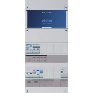 Groepenkast Hager | 3 Groepen 3 x Lichtgroepen 1 x Beltransformator | 1 Fase | VKG21E-T