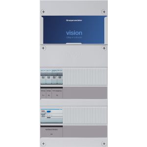 Groepenkast Hager | 3 Groepen 2 x Lichtgroepen 1 x Fornuisgroep | 3 Fase | VKG200U-F