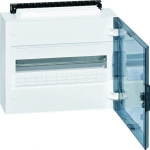 Hager Vega - Ledige installatiekast + transparante deur - 1 x 18 modulen - VB118P