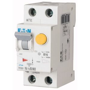 Eaton aardlekautomaat / 1-polig + nul, 30mA, B6A / PKNM-6/1N/B/003-A-MW / 236012