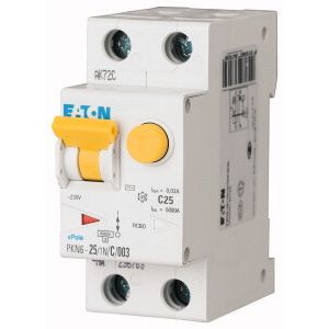 Eaton aardlekautomaat / 1-polig + nul, 30mA, B6A / PKN6-6/1N/B/003-A-MW / 236440