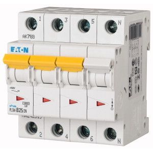 Eaton krachtgroep / 3-polig + nul, C25A / PLSM-C25/3N-MW / 242545