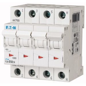 Eaton krachtgroep / 3-polig + nul, B50A / PLSM-B50/3N-MW / 242522