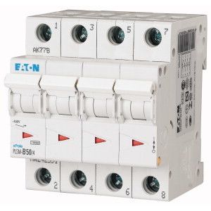 Eaton krachtgroep / 3-polig + nul, B50A / PLSM-B50/4-MW / 242591