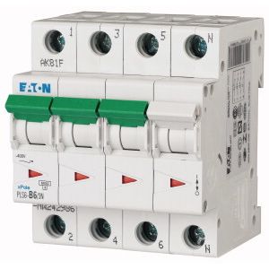 Eaton krachtgroep / 3-polig + nul, B6A / PLS6-B6/3N-MW / 242986