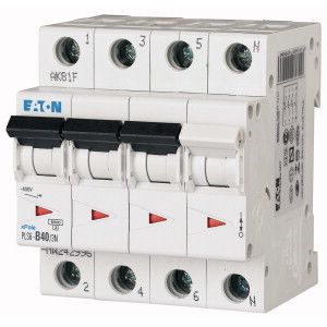 Eaton krachtgroep / 3-polig + nul, B40A / PLS6-B40/3N-MW / 242996