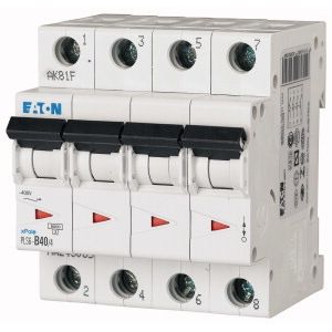 Eaton krachtgroep / 3-polig + nul, C40A / PLS6-C40/3N-MW / 243022