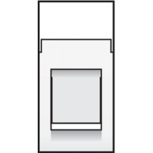 NIKO 101-65250 MODULE 1 OUTLET 22.5X45 WT