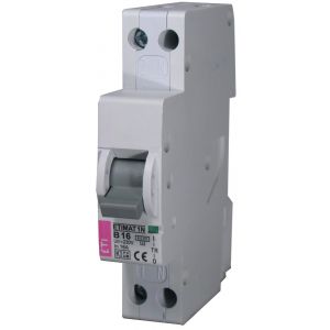 Etimat installatieautomaat / 1-polig + nul, B6A / 433000201