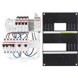 Groepenkast ABB Hafonorm | 4 Groepen 4 x Lichtgroepen + Beltrafo | 3 Fase | HADR3232-22T+H44 (excl. bodemdeel)