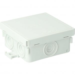 ATTEMA AX3 | Kabeldoos met 12 invoeren, 75x75x37mm (LxBxD) | Grijs | AT2625