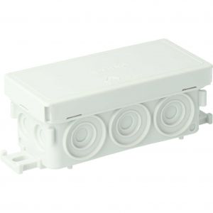 ATTEMA AX2 | Kabeldoos met 10 invoeren, 89x42x37mm (LxBxD) | AT2620